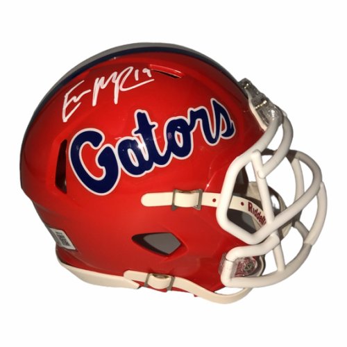 Evan Mcpherson Autographed Signed Florida Gators Riddell Speed Mini Helmet - Beckett 