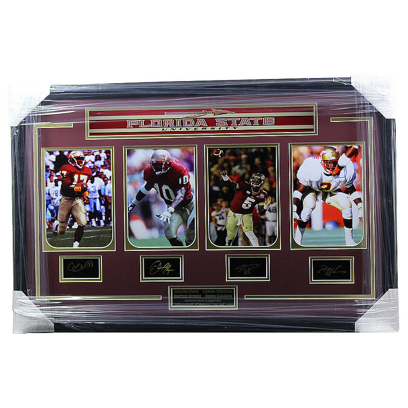 Facsimile FSU Brooks, Sanders, Ward Winston 24x30 Framed Photo 