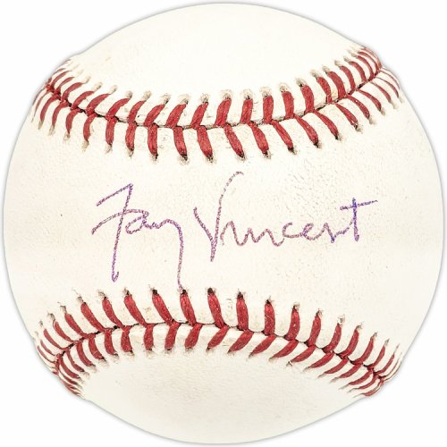 Fay Vincent Autographed Official Little League Baseball Commissioner #227439