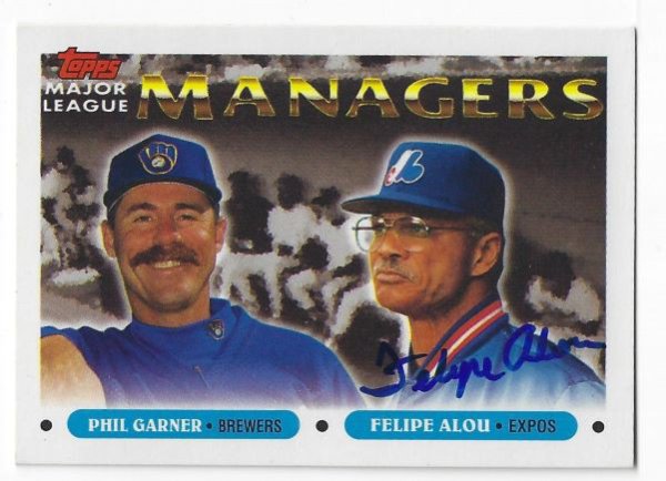 Felipe Alou Autographed Signed Montreal Expos 1993 Topps Card - Autographs