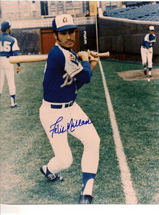 Felix Millan Autographed Signed 8X10 Atlanta Braves Photo - Autographs