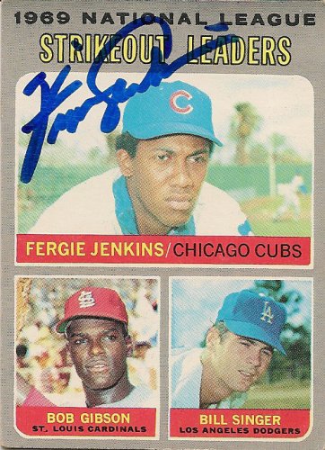 Fergie Jenkins Autographed Signed 1970 Topps Card - Autographs