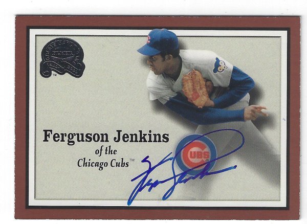 Fergie Jenkins Autographed Signed 2000 Fleer Greats Of The Game Card - Autographs