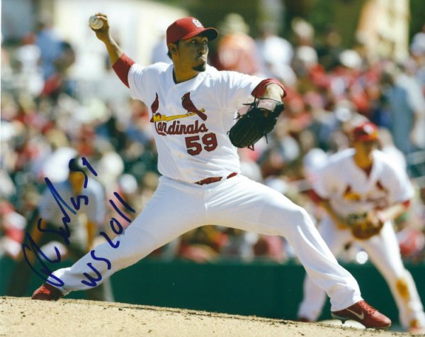 Fernando Salas Autographed Signed 8X10 St. Louis Cardinals Photo - Autographs
