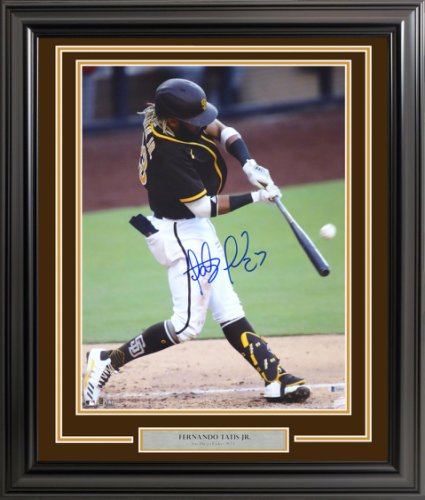 Fernando Tatis Jr. Autographed Signed Framed 16X20 Photo San Diego Padres Beckett Beckett 