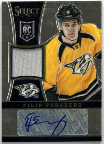 Filip Forsberg Autographed Signed Nashville Gold Custom Stitched Pro Hockey  Jersey #9 XL- PSA #AC64052