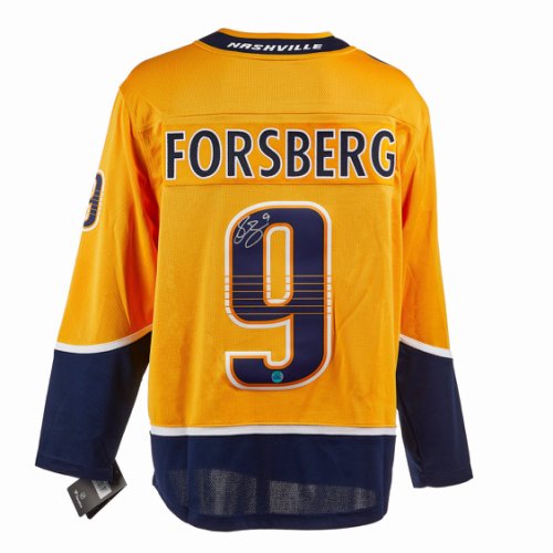 Filip Forsberg Autographed Signed Nashville Predators Fanatics Breakaway Jersey