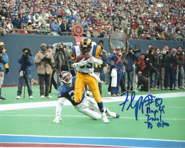 Flipper Anderson Autographed Signed 8X10 Los Angeles Rams Photo - Autographs