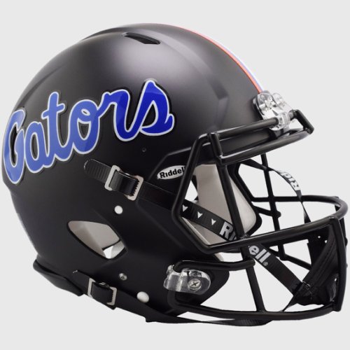 Florida Gators Speed Football Helmet Satin Black 