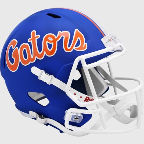 Florida Gators Speed Replica Football Helmet Matte Blue 