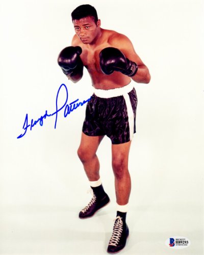 Floyd Patterson Autographed Signed Boxing Pose 8x10 Photo 