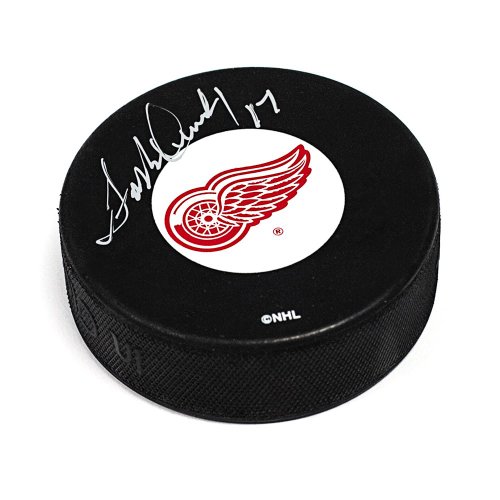 Forbes Kennedy Detroit Red Wings Autographed Signed Hockey Puck