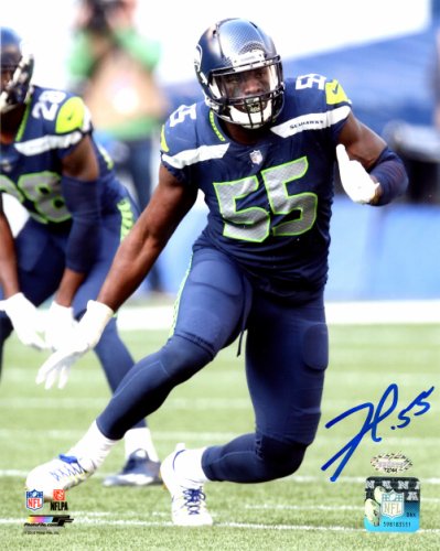 Frank Clark Autographed 8X10 Photo Seattle Seahawks Mcs Holo #138037