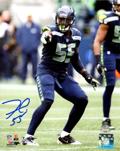 Frank Clark Autographed Signed 8X10 Photo Seattle Seahawks Mcs Holo #138036 