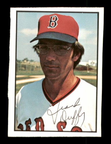 Frank Duffy Autographed 1978 Sspc Card #184 Boston Red Sox #204524