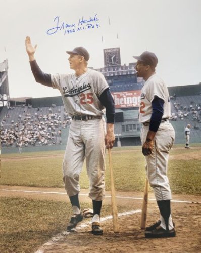 Frank Howard Autographed Signed "1960 Nl Roy" Los Angeles Dodgers 16X20 Photo - Autographs 
