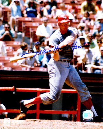 Frank Howard Autographed Signed Washington Senators Swinging Action 8x10 Photo w/Hondo 