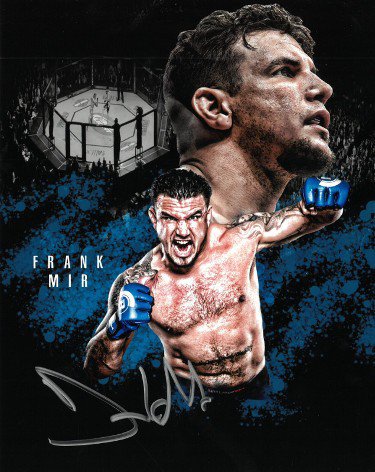 Frank Mir Autographed Signed UFC Ultimate Fighting Championship/MMA Collage 8x10 Photo imperfect 