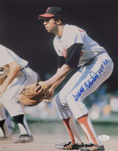 Frank Robinson Autographed Signed 11X14 Baltimore Orioles Photo JSA - Autographs 