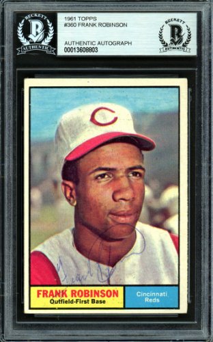 1972 Topps #100 Frank Robinson PSA A Graded Baseball Card MLB