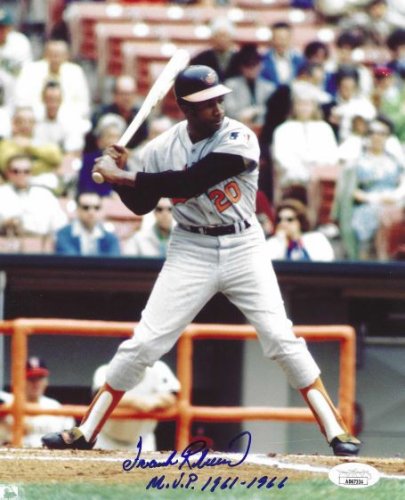 Frank Robinson Autographed Signed 8X10 Baltimore Orioles Photo JSA - Autographs 