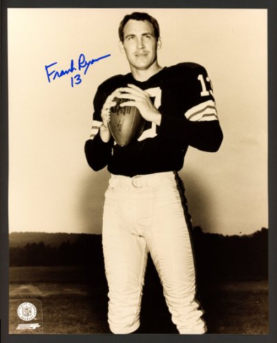 Frank Ryan Autographed 8X10 Photo Cleveland Browns #178860