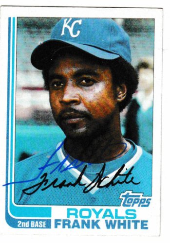 Frank White Autographed Signed 1982 Topps Card - Autographs