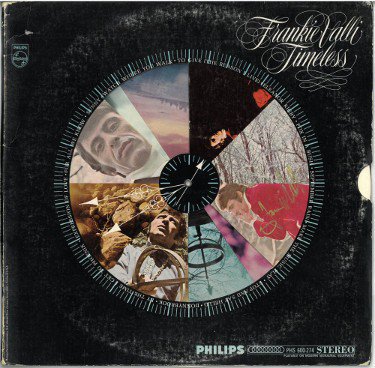 Frankie Valli Autographed Signed 1968 Timeless Solo Album Cover/LP/Vinyl/Record- JSA #JJ96571 (The Four Seasons) 