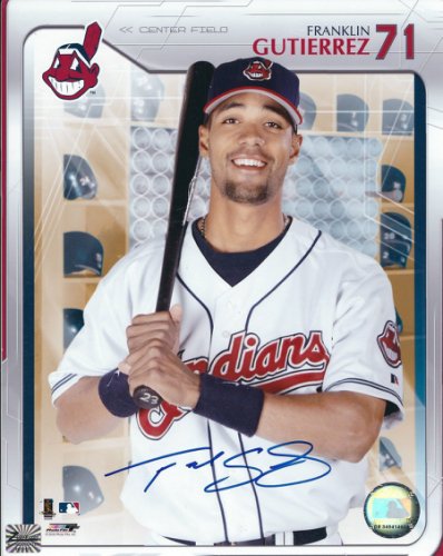 Franklin Gutierrez Autographed Memorabilia Signed Photo Jersey Collectibles Merchandise