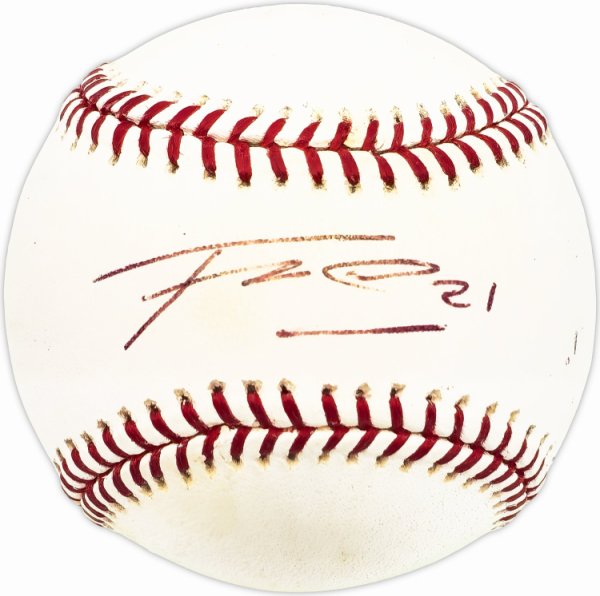 Franklin Gutierrez Autographed Memorabilia Signed Photo Jersey Collectibles Merchandise