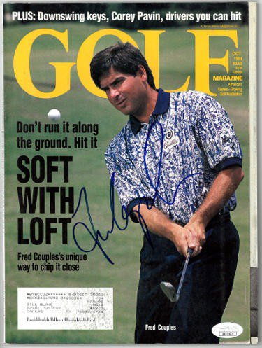 Fred Couples Autographed Signed Golf Full Magazine October 1994- JSA #EE63342 