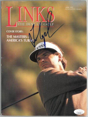 Fred Couples Autographed Signed Links The Best of Golf Full Magazine April 1995 minor cover wear- JSA #EE63350 (no label) 
