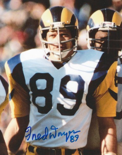 Fred Dryer Autographed Signed 8X10 Los Angeles Rams Photo - Autographs