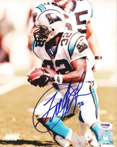 Fred Lane Autographed Signed 8X10 Photo Carolina Panthers PSA/DNA 
