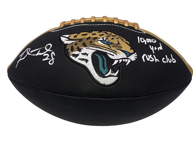 Fred Taylor Jacksonville Jaguars Signed Black Pro Style Jersey (BAS CO —  Ultimate Autographs