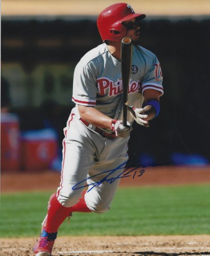 Freddy Galvis Autographed Signed 8X10 Philadelphia Phillies Photo - Autographs