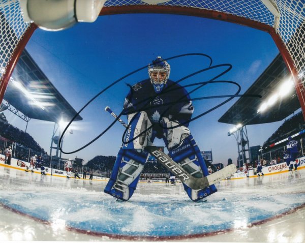 Frederik Andersen Autographed Signed 8X10 Toronto Maple Leafs Photo - Autographs
