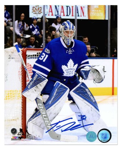 Frederik Andersen Autographed Signed Toronto Maple Leafs 8x10 Photo