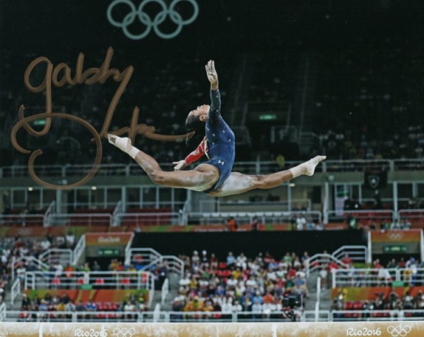 Gabby Douglas Team USA Gymnastics 8-3 8x10 Autographed Signed Photo - Certified Authentic 