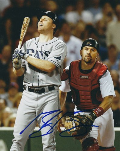 Gabe Gross Autographed Signed Tampa Bay Rays Photo. - Autographs
