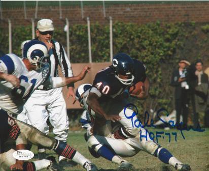 Gale Sayers Autographed Signed 11X14 Chicago Bears Photo JSA - Autographs 