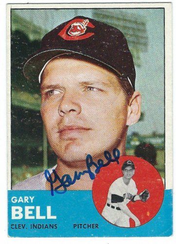 Gary Bell Autographed Signed 1963 Topps Card - Autographs