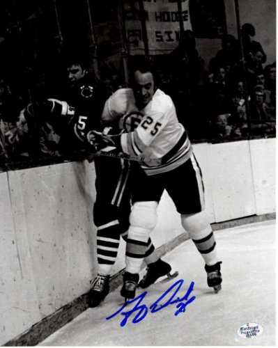 Gary Doak Autographed Signed 8X10 Boston Bruins Photo - Autographs 