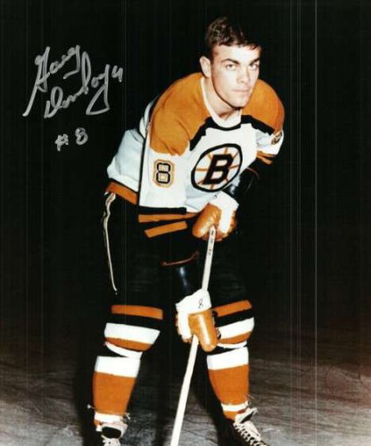Gary Dornhoefer Autographed Signed Boston Bruins Photo - Autographs