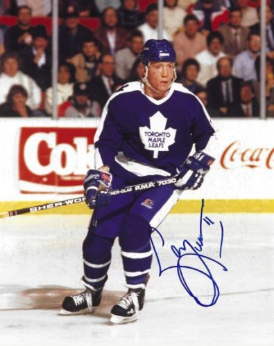 Gary Leeman Autographed Signed 8X10 Toronto Maple Leafs Photo - Autographs
