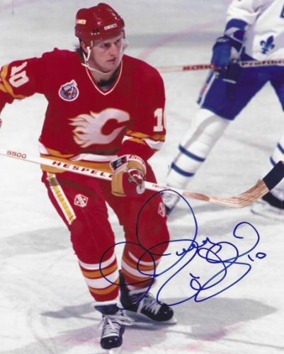 Gary Roberts Autographed Signed 8X10 Calgary Flames Photo - Autographs