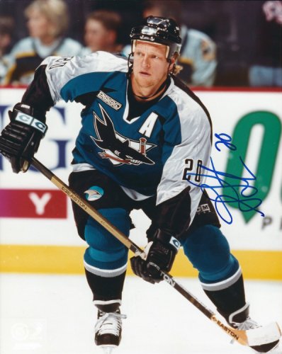 Gary Suter Autographed Signed 8X10 San Jose Sharks Photo - Autographs