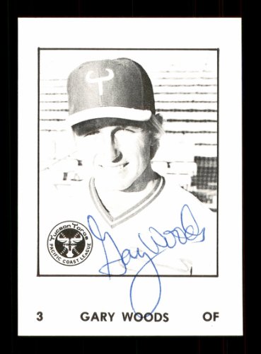 Gary Woods Autographed 1976 Cramer Rookie Card #3 Tucson Toros #172163