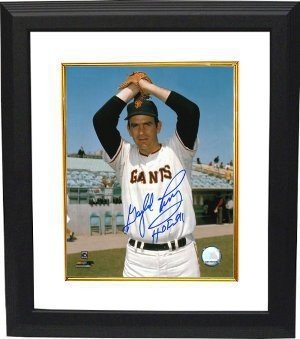 Gaylord Perry Autographed Signed San Francisco Giants 8x10 Photo w/ HOF91 Insc Custom Framing 