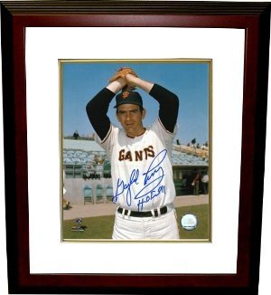 Gaylord Perry Autographed Signed San Francisco Giants 8x10 Photo w/ HOF91 Insc - Custom Framing 